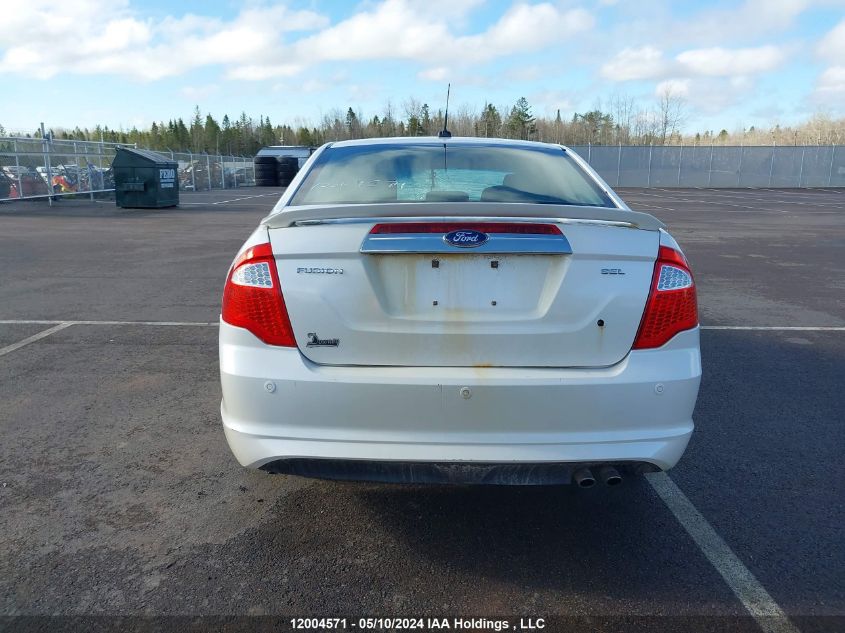 2011 Ford Fusion Sel VIN: 3FAHP0JA3BR228167 Lot: 12004571