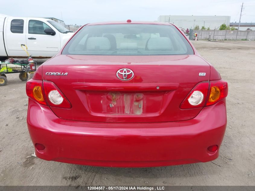 2010 Toyota Corolla Ce VIN: 2T1BU4EE7AC206223 Lot: 12004587