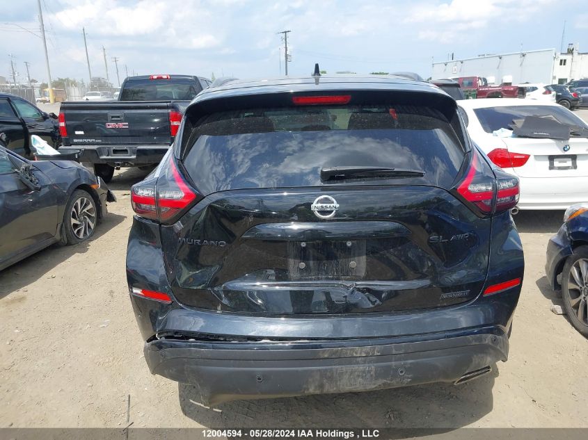2022 Nissan Murano Sl VIN: 5N1AZ2CS9NC115944 Lot: 12004594