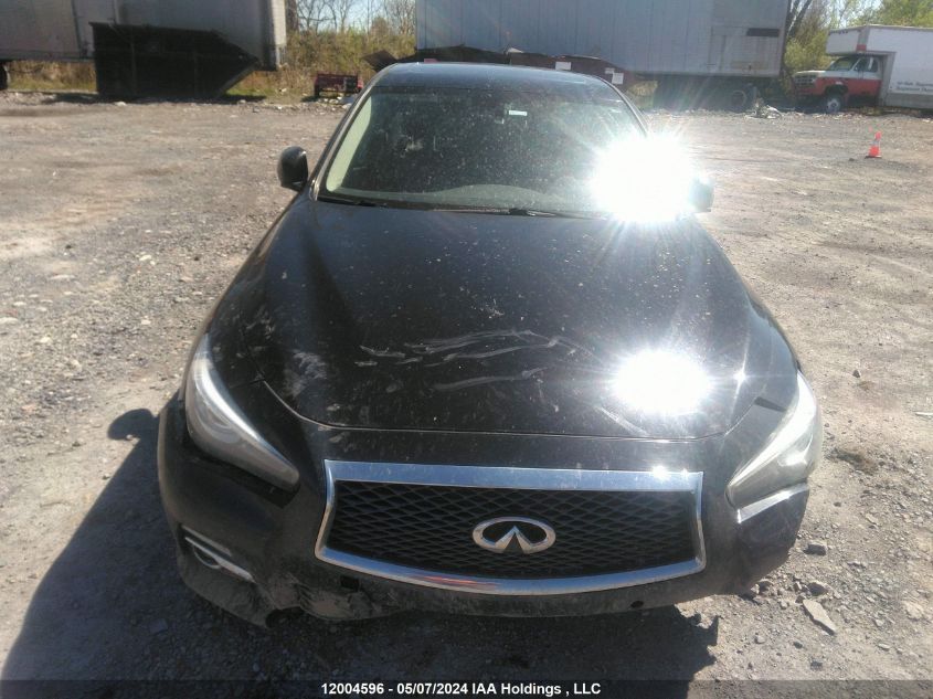 2014 Infiniti Q50 Premium/Sport VIN: JN1BV7AR4EM700588 Lot: 12004596