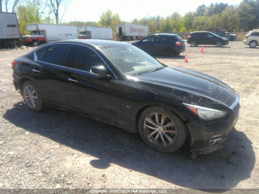 2014 Infiniti Q50 Premium/Sport VIN: JN1BV7AR4EM700588 Lot: 12004596