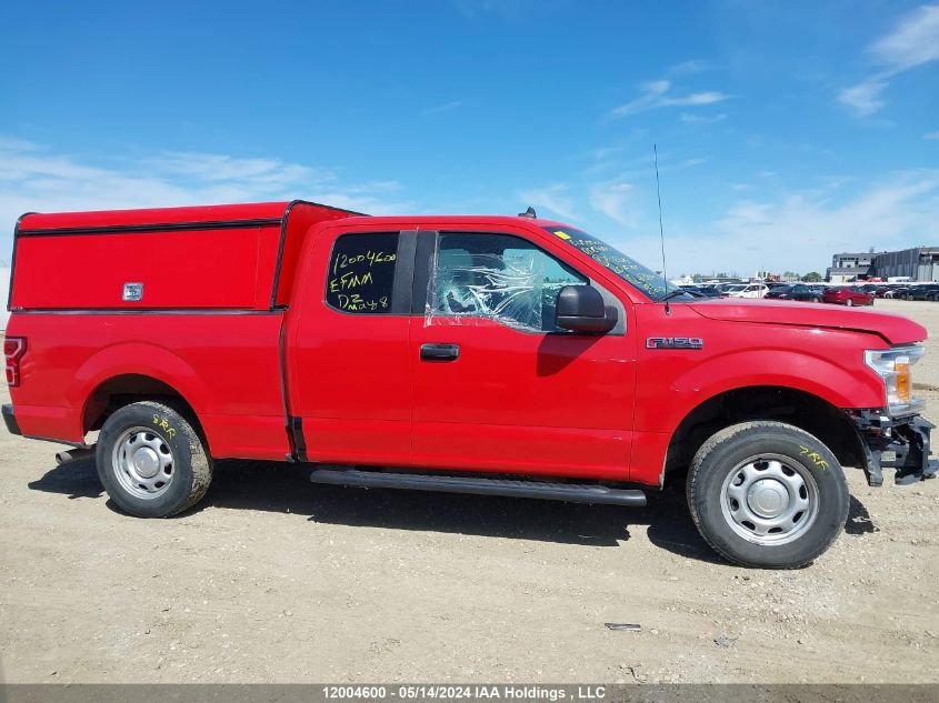 2020 Ford F150 Super Cab VIN: 1FTEX1EP8LKF12319 Lot: 12004600