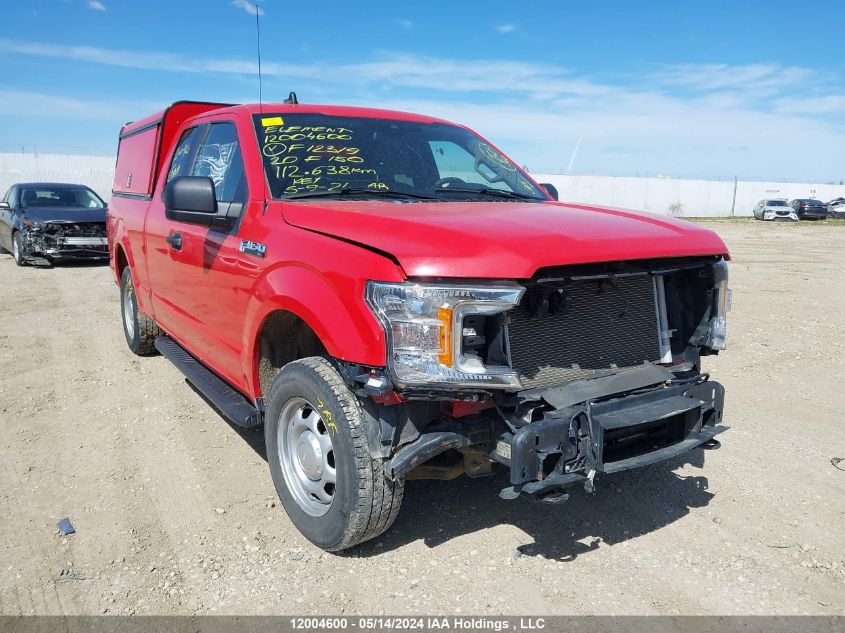 2020 Ford F150 Super Cab VIN: 1FTEX1EP8LKF12319 Lot: 12004600