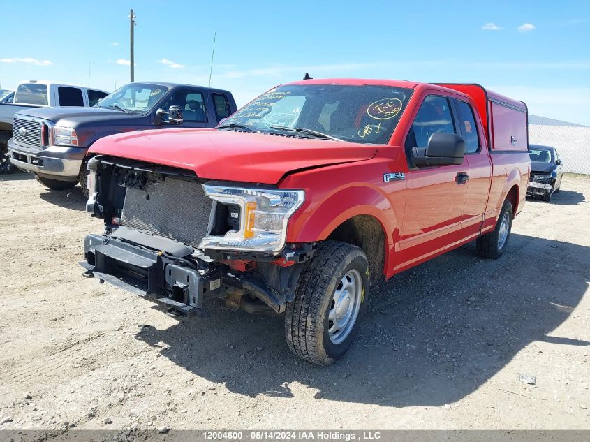 2020 Ford F150 Super Cab VIN: 1FTEX1EP8LKF12319 Lot: 12004600