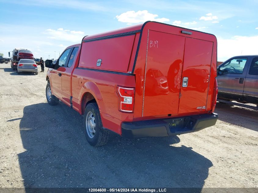 2020 Ford F150 Super Cab VIN: 1FTEX1EP8LKF12319 Lot: 12004600