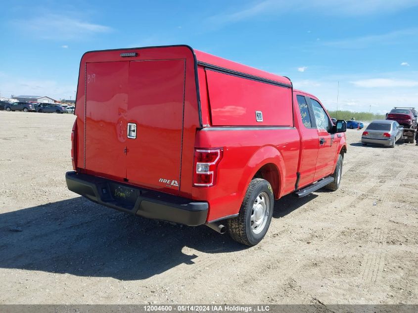 2020 Ford F150 Super Cab VIN: 1FTEX1EP8LKF12319 Lot: 12004600