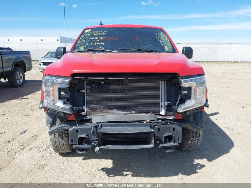 2020 Ford F150 Super Cab VIN: 1FTEX1EP8LKF12319 Lot: 12004600