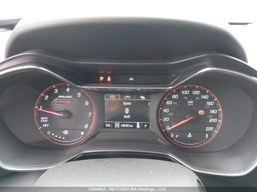 2023 Chevrolet Trailblazer VIN: KL79MUSL6PB128930 Lot: 12004633