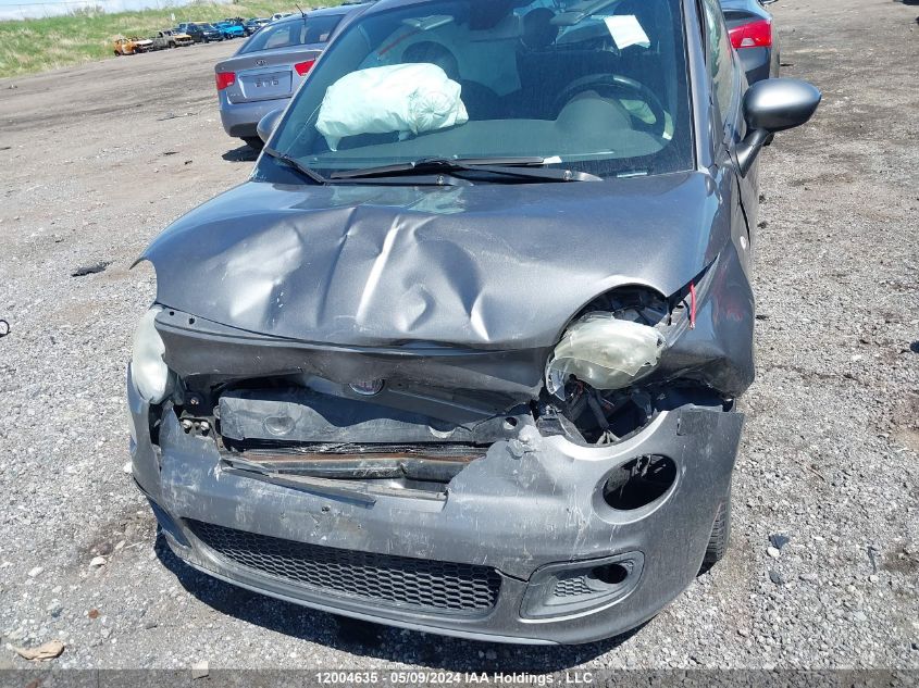 2012 Fiat 500 Sport VIN: 3C3CFFBR5CT111634 Lot: 12004635