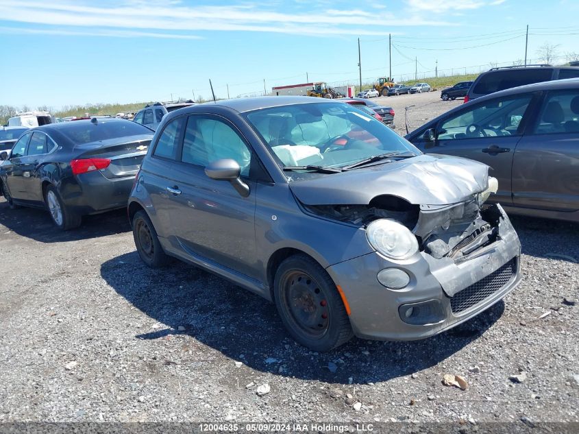 2012 Fiat 500 Sport VIN: 3C3CFFBR5CT111634 Lot: 12004635