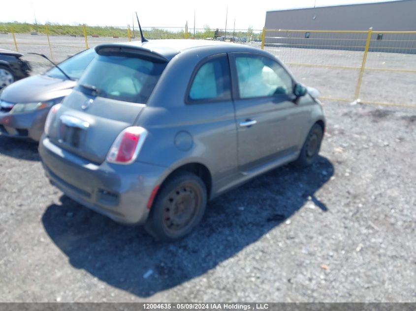 2012 Fiat 500 Sport VIN: 3C3CFFBR5CT111634 Lot: 12004635