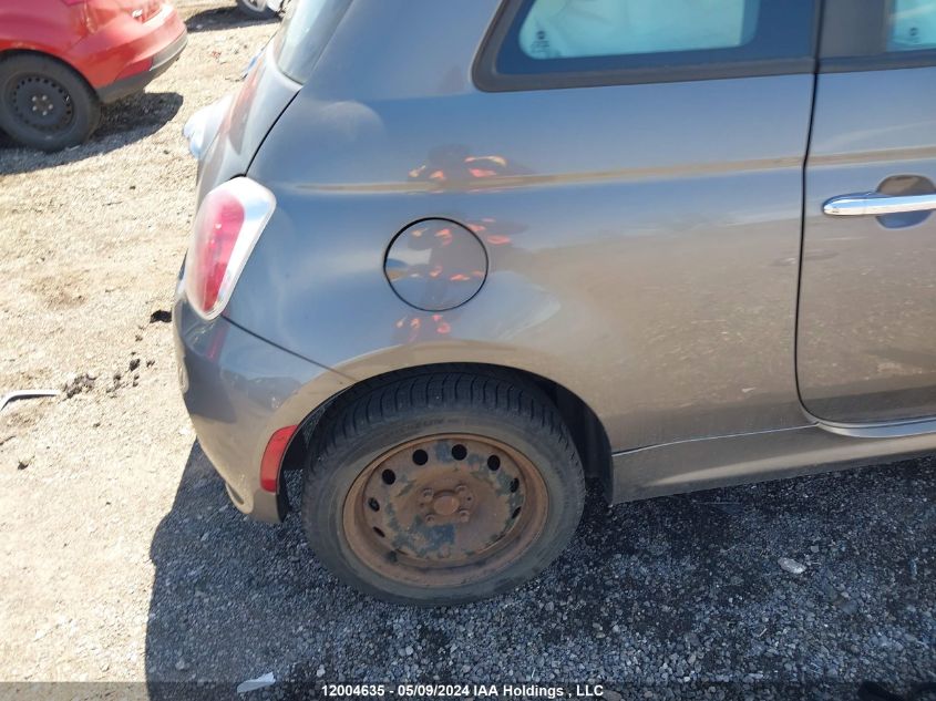 2012 Fiat 500 Sport VIN: 3C3CFFBR5CT111634 Lot: 12004635