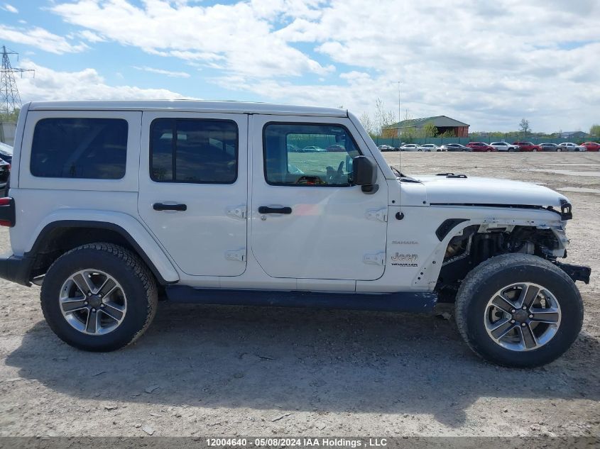 2021 Jeep Wrangler Unlimited Sahara VIN: 1C4HJXEG1MW517096 Lot: 12004640