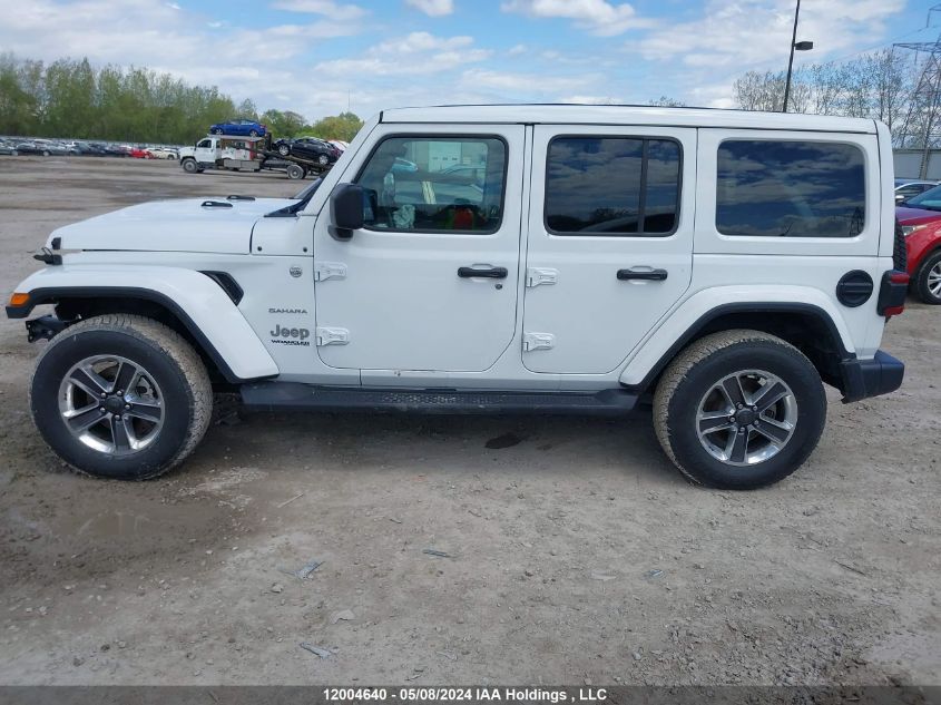 2021 Jeep Wrangler Unlimited Sahara VIN: 1C4HJXEG1MW517096 Lot: 12004640