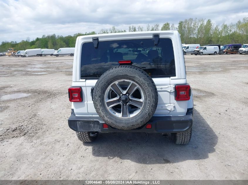 2021 Jeep Wrangler Unlimited Sahara VIN: 1C4HJXEG1MW517096 Lot: 12004640