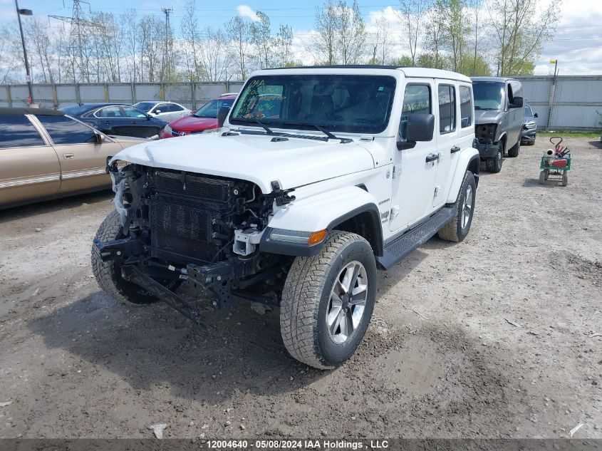 2021 Jeep Wrangler Unlimited Sahara VIN: 1C4HJXEG1MW517096 Lot: 12004640