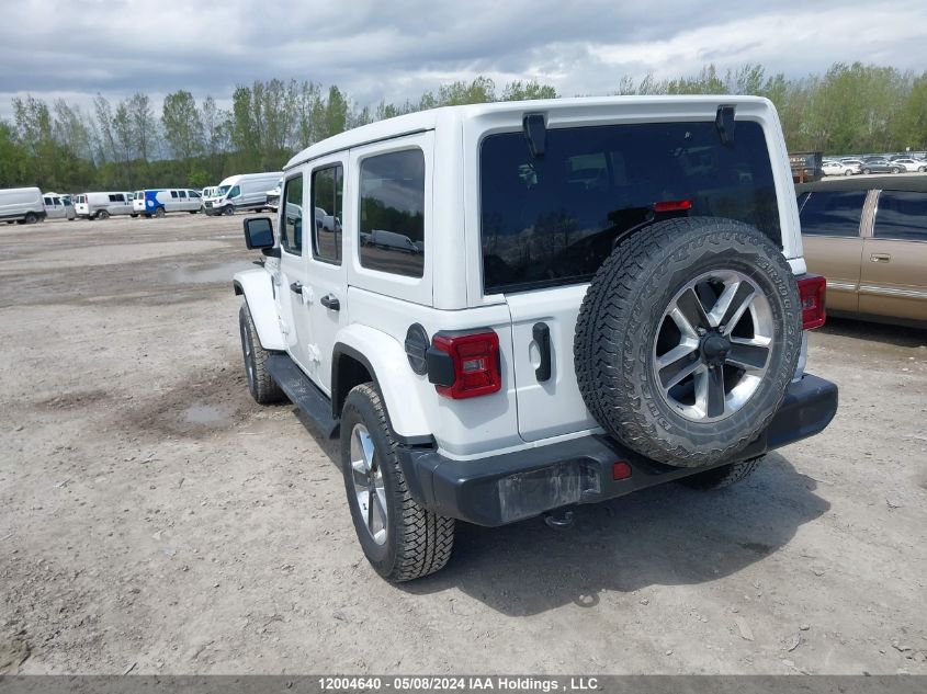 2021 Jeep Wrangler Unlimited Sahara VIN: 1C4HJXEG1MW517096 Lot: 12004640