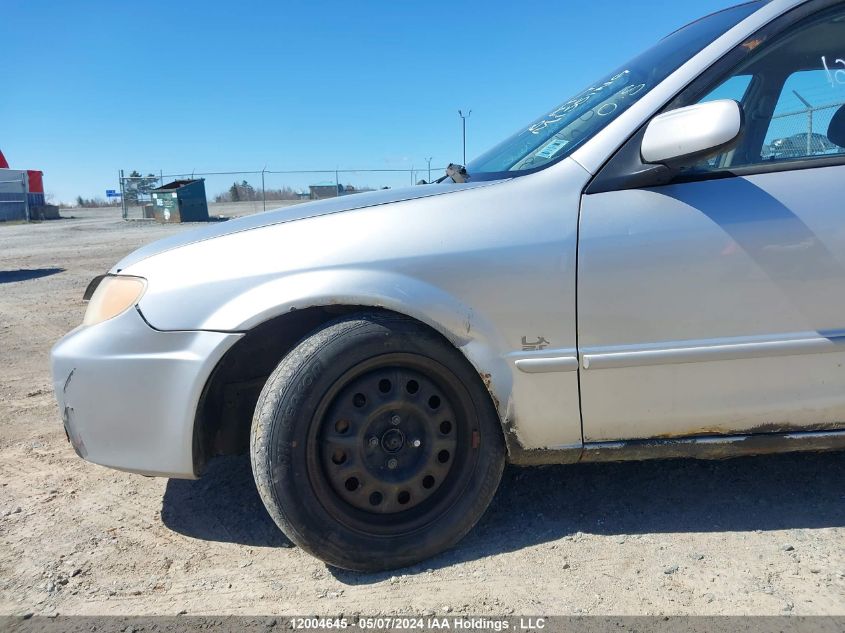 2002 Mazda Protege VIN: JM1BJ225020609649 Lot: 12004645