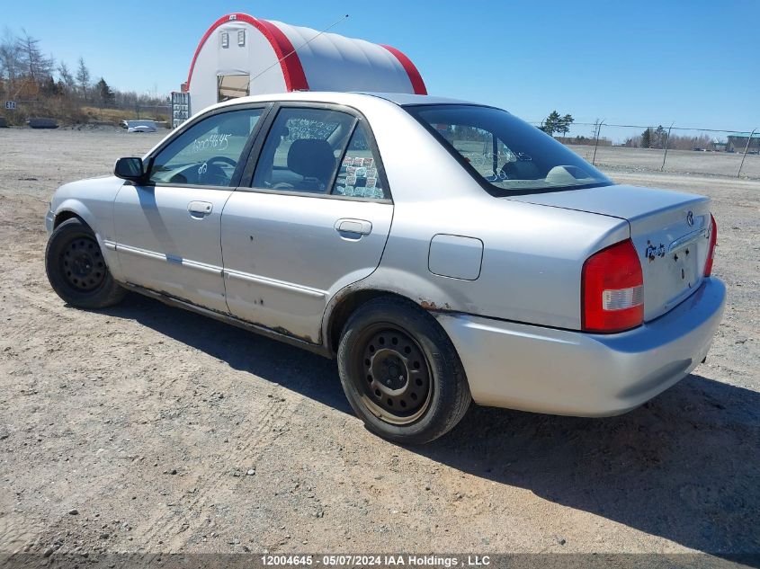 2002 Mazda Protege VIN: JM1BJ225020609649 Lot: 12004645