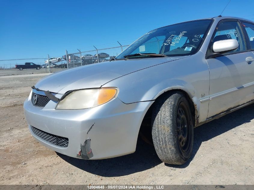 2002 Mazda Protege VIN: JM1BJ225020609649 Lot: 12004645