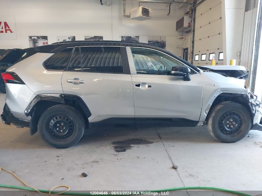 2021 Toyota Rav4 Xse VIN: 2T3RWRFV9MW124380 Lot: 12004646