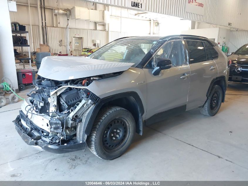 2021 Toyota Rav4 Xse VIN: 2T3RWRFV9MW124380 Lot: 12004646