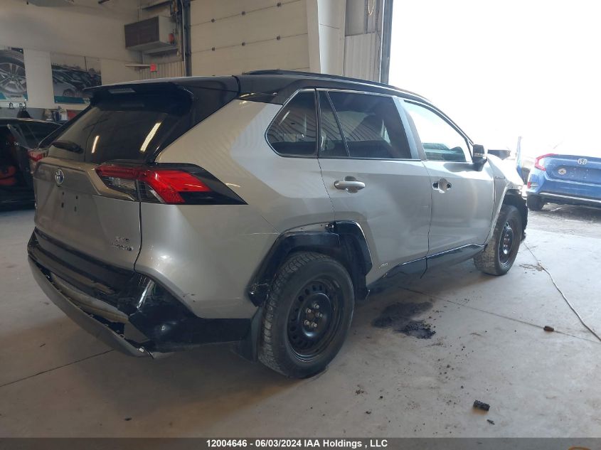 2021 Toyota Rav4 Xse VIN: 2T3RWRFV9MW124380 Lot: 12004646