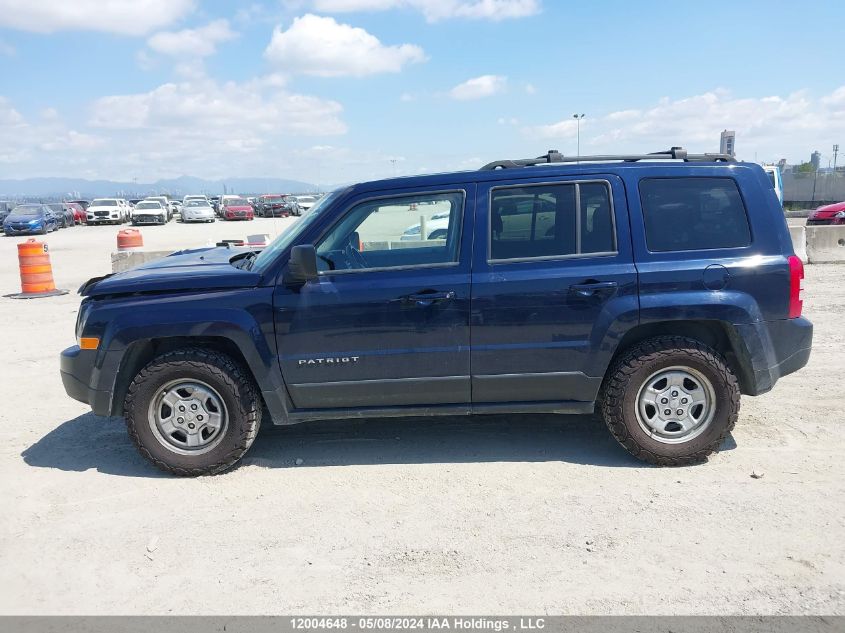 2015 Jeep Patriot VIN: 1C4NJRAB0FD108501 Lot: 12004648