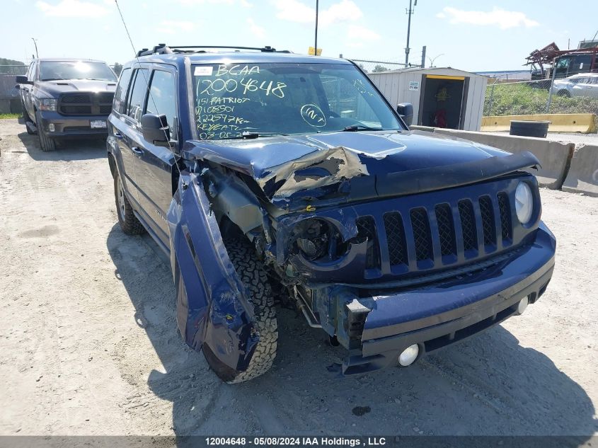 2015 Jeep Patriot VIN: 1C4NJRAB0FD108501 Lot: 12004648