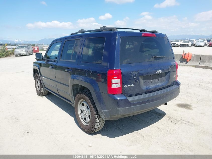 2015 Jeep Patriot VIN: 1C4NJRAB0FD108501 Lot: 12004648