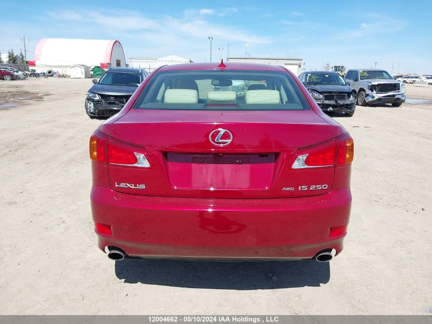 2010 Lexus Is 250 VIN: JTHCF5C20A5039583 Lot: 12004662