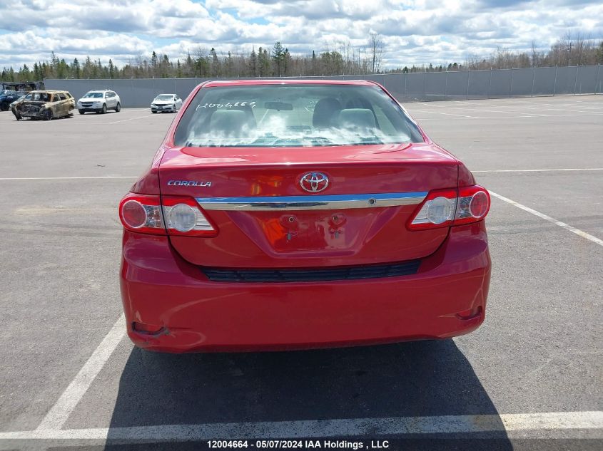 2011 Toyota Corolla S/Le VIN: 2T1BU4EE7BC695756 Lot: 12004664