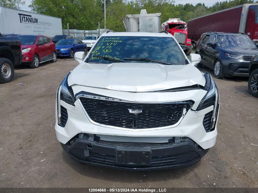 2022 Cadillac Xt4 VIN: 1GYFZFR48NF118272 Lot: 12004665