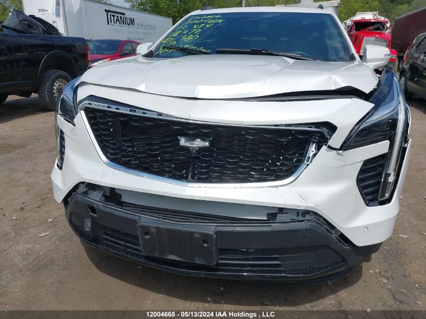 2022 Cadillac Xt4 VIN: 1GYFZFR48NF118272 Lot: 12004665