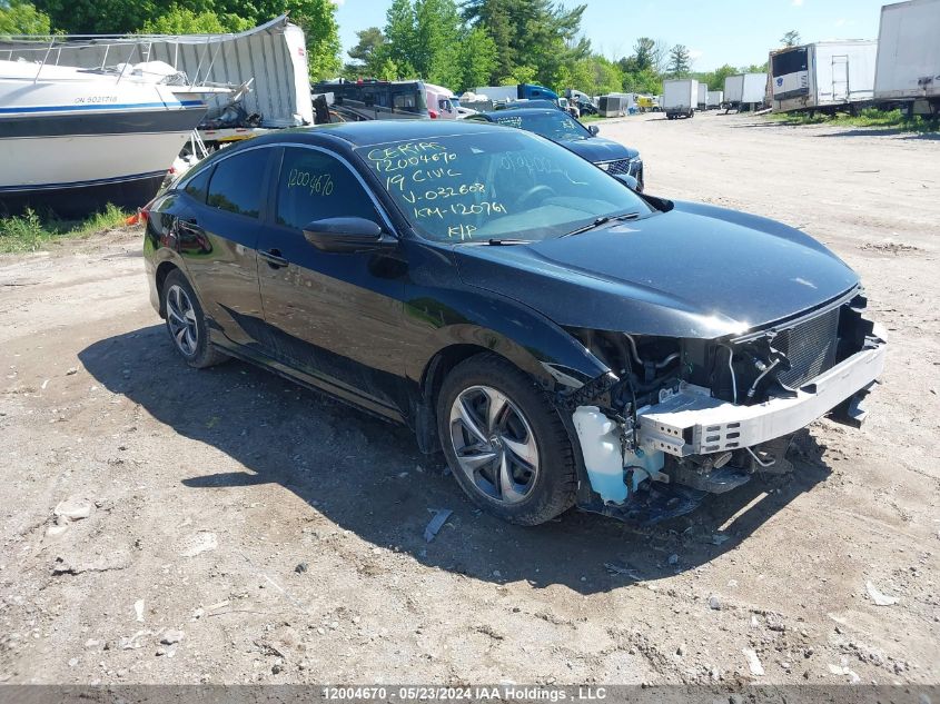 2019 Honda Civic Sedan VIN: 2HGFC2F50KH032608 Lot: 12004670