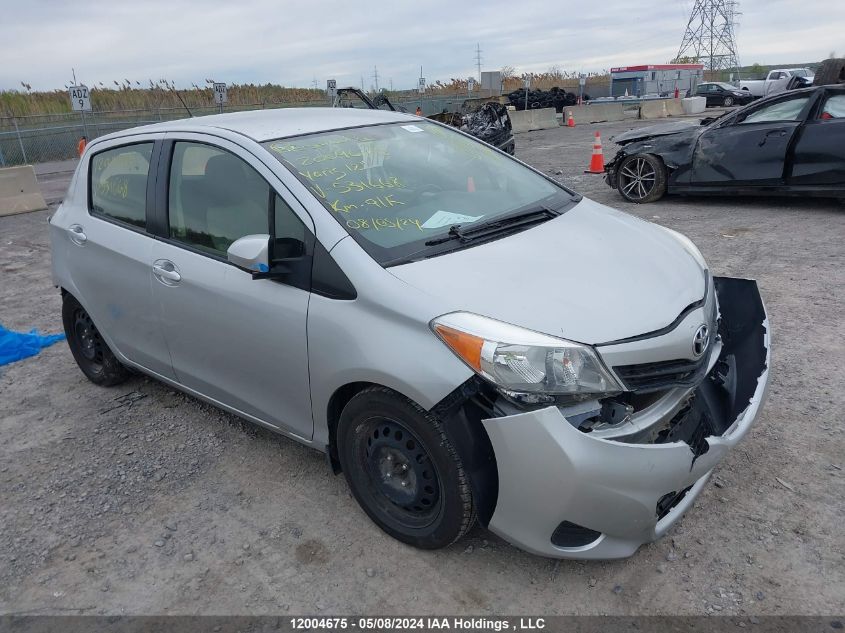 2012 Toyota Yaris VIN: JTDKTUD33CD531668 Lot: 12004675