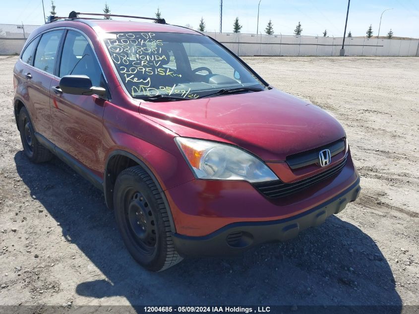 2008 Honda Cr-V VIN: 5J6RE48318L818081 Lot: 12004685