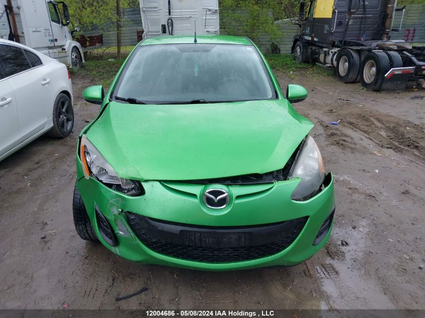 2011 Mazda Mazda2 VIN: JM1DE1HY1B0127443 Lot: 12004686