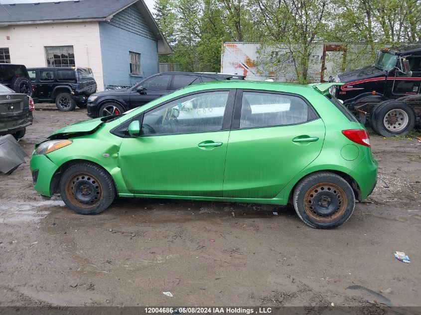 2011 Mazda Mazda2 VIN: JM1DE1HY1B0127443 Lot: 12004686