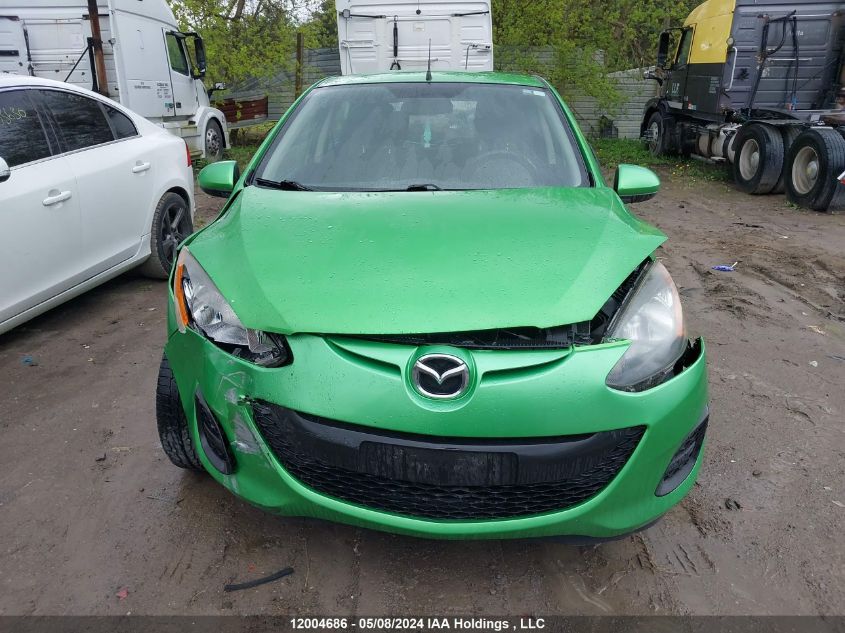 2011 Mazda Mazda2 VIN: JM1DE1HY1B0127443 Lot: 12004686