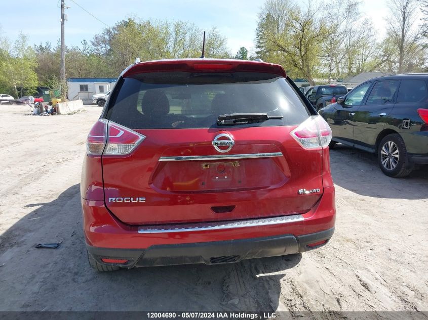 2016 Nissan Rogue S/Sl/Sv VIN: 5N1AT2MV6GC868425 Lot: 12004690