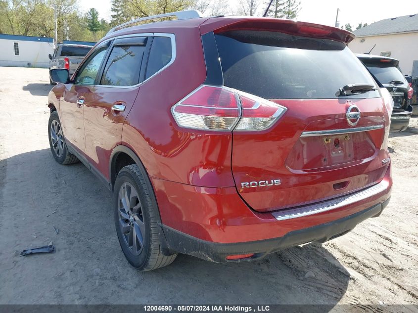 2016 Nissan Rogue S/Sl/Sv VIN: 5N1AT2MV6GC868425 Lot: 12004690