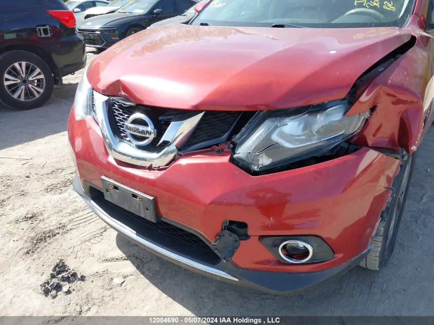 2016 Nissan Rogue S/Sl/Sv VIN: 5N1AT2MV6GC868425 Lot: 12004690