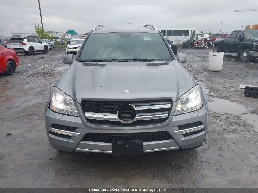 2012 Mercedes-Benz Gl-Class VIN: 4JGBF2FE1CA762530 Lot: 12004698