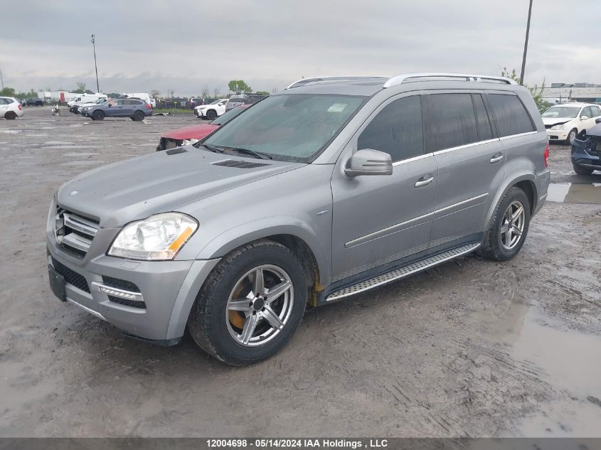 2012 Mercedes-Benz Gl-Class VIN: 4JGBF2FE1CA762530 Lot: 12004698