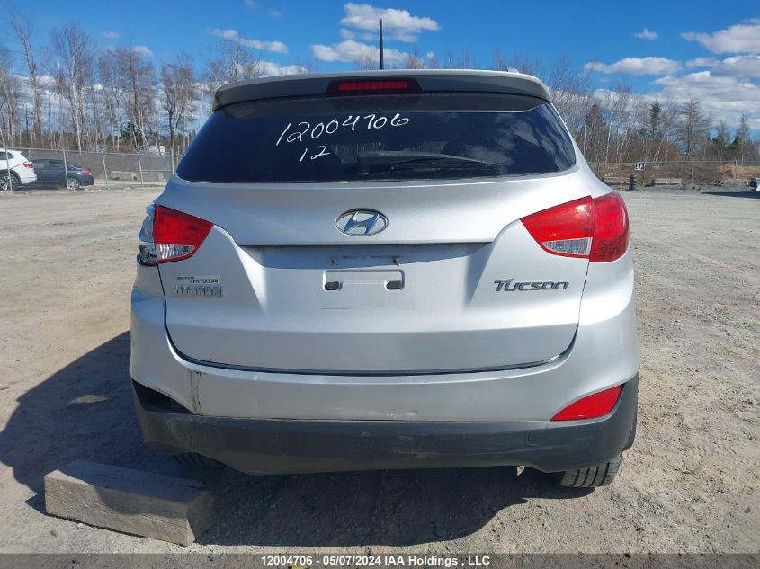 2012 Hyundai Tucson Gls VIN: KM8JU3AC0CU346514 Lot: 12004706