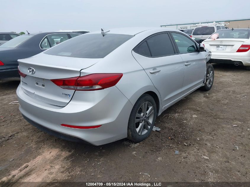 2017 Hyundai Elantra Se/Value/Limited VIN: KMHD84LF0HU169355 Lot: 12004709