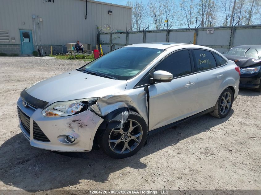 2014 Ford Focus Se VIN: 1FADP3F22EL187681 Lot: 12004720