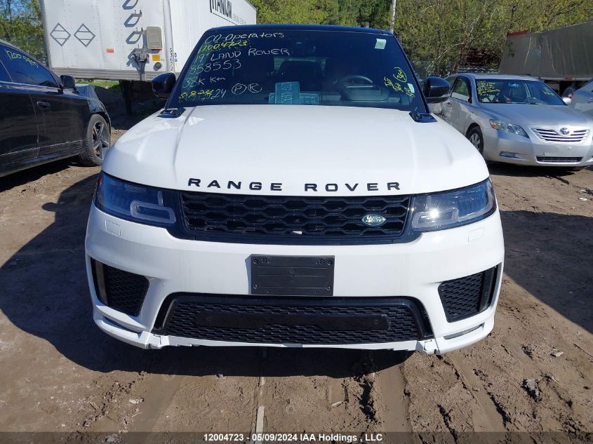 2019 Land Rover Range Rover Sport VIN: SALWR2RE0KA858553 Lot: 12004723