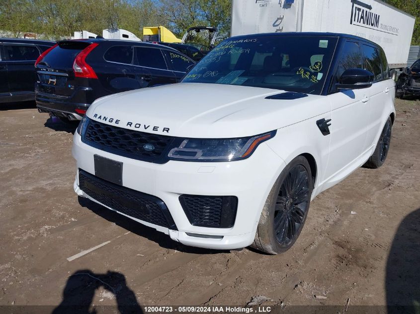 2019 Land Rover Range Rover Sport VIN: SALWR2RE0KA858553 Lot: 12004723